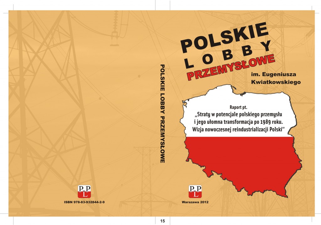 Okładka. Raportu o polskim przemyśle
